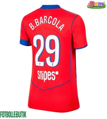 Paris Saint-Germain Bradley Barcola #29 Tredje Tröja Kvinnor 2025-26 Kortärmad